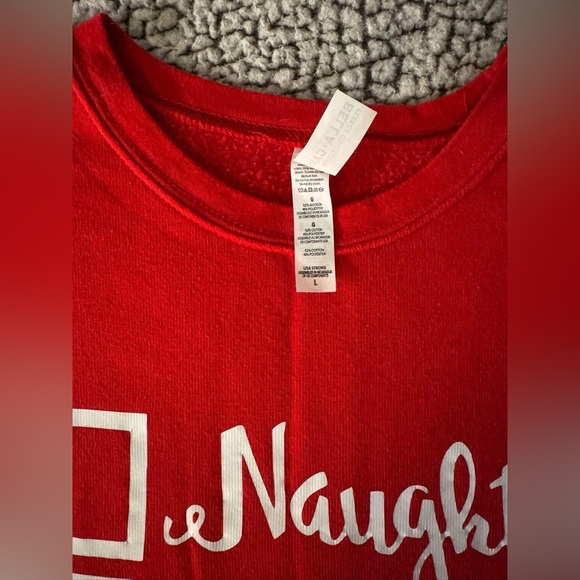 CVG Constantly Varied Gear Red Crewneck Sweatshirt Unisex Fit Size Large - Picture 2 of 5